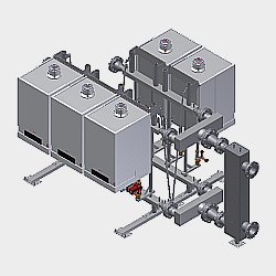 Multiple Boiler Low-Loss Distribution Manifold