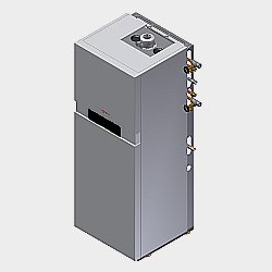 Vitodens 222-F with Right-Side Connection Set